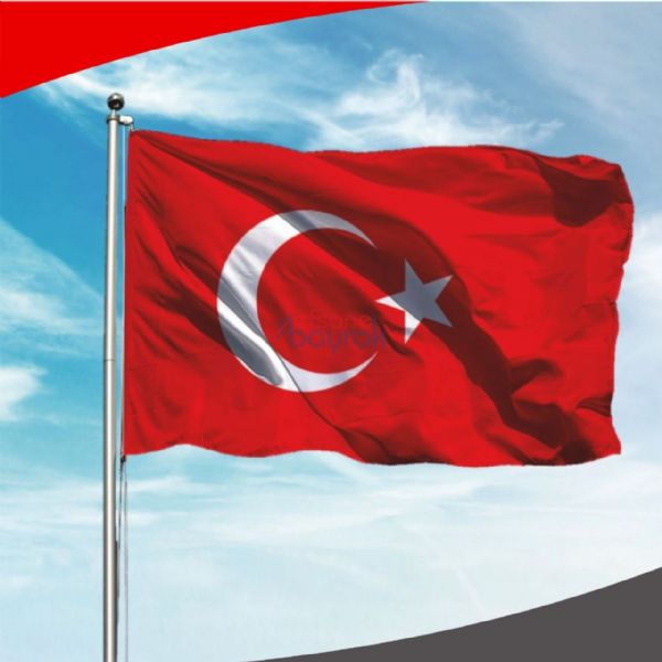 1x1,5 Türk Gönder Bayrağı | Efsane Bayrak