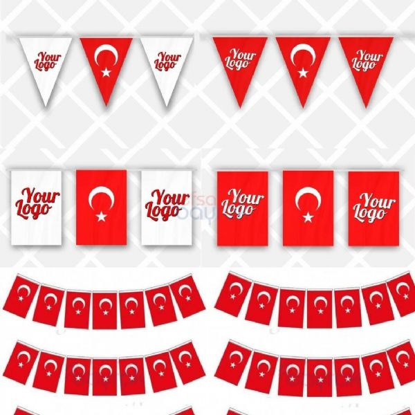 30x45 İpe Dizili Bayrak