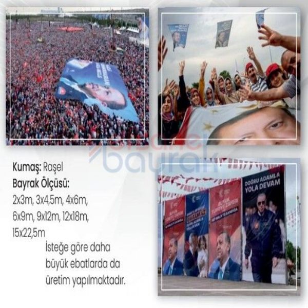 AK Parti Büyük Bayraklar