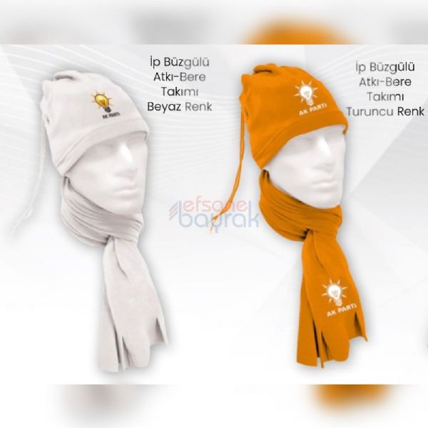 Écharpe et Bonnet Polaire pour Parti Politique | Efsane Bayrak