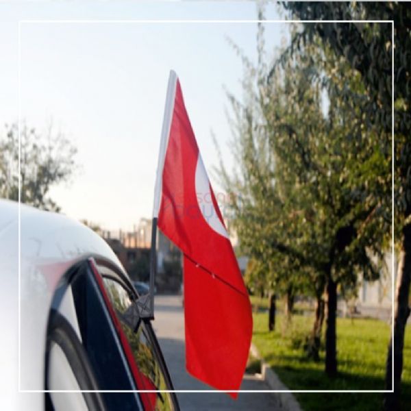 Drapeau de Voiture pour Parti Politique