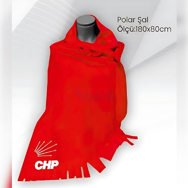 CHP Logolu Polar Şal