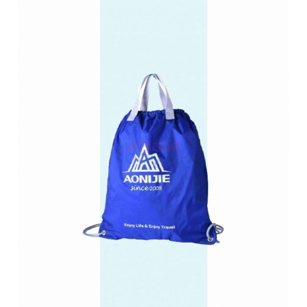 İp Büzgülü ve Saplı Impertex Çanta