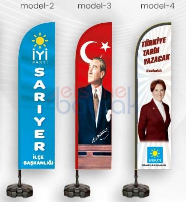 İYİ Parti - Yelken Bayrakları