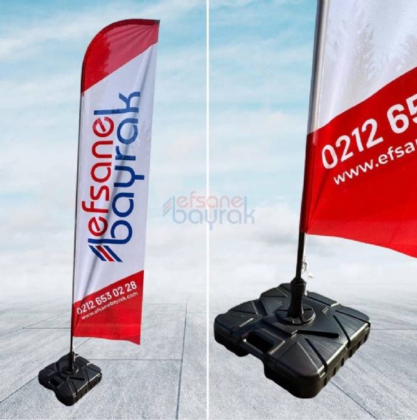 Production de Drapeaux à Mât | Efsane Bayrak