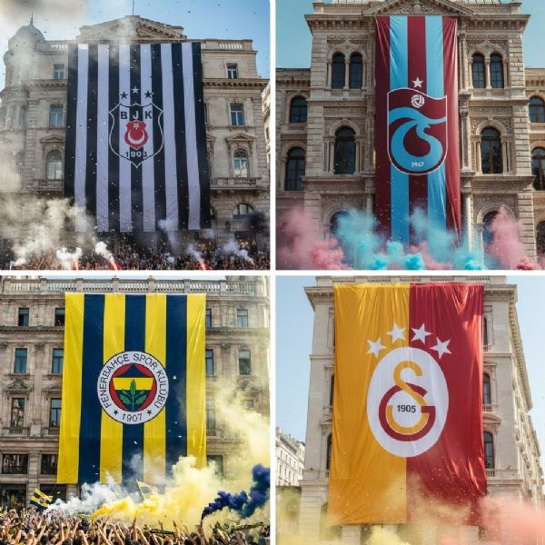 Drapeaux de Supporters Grands Formats