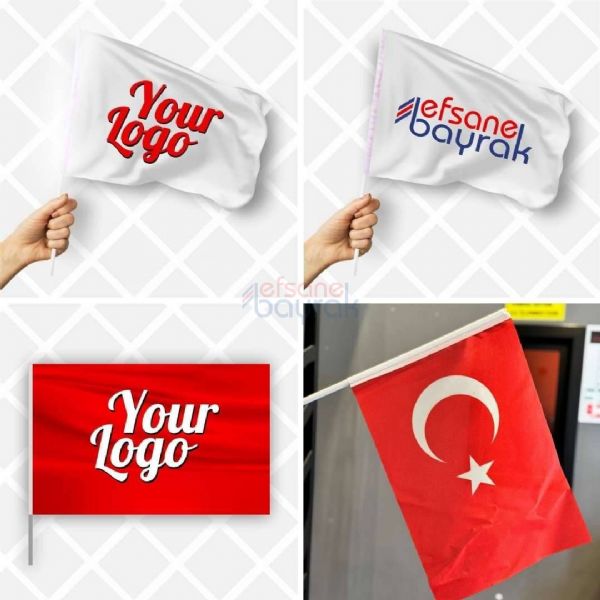 Drapeau à Manche en Gros