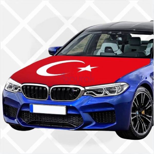 Türk Bayraklı Araç Kaput Örtüsü | Efsane Bayrak