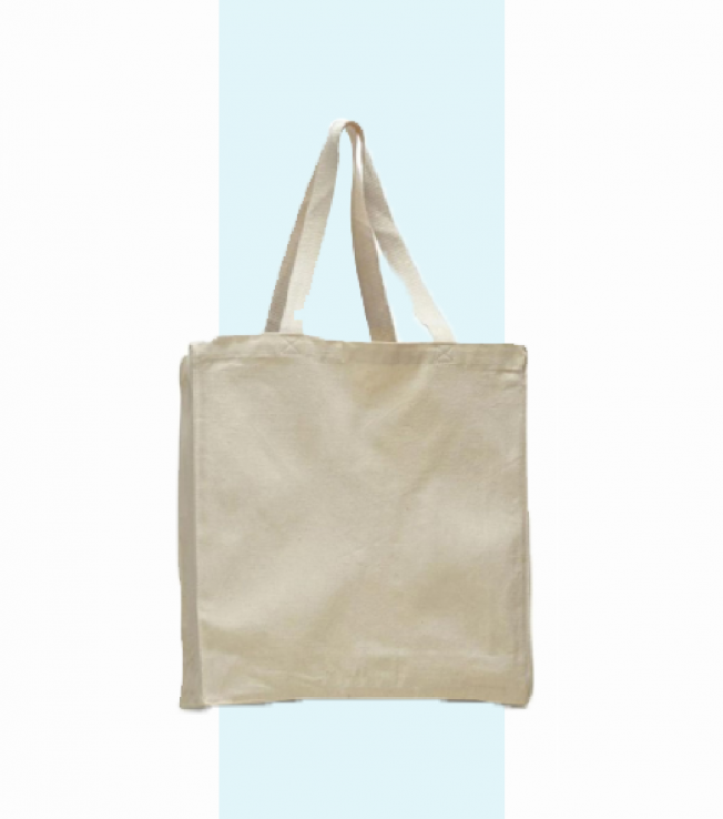 Gusseted Canvas Bag